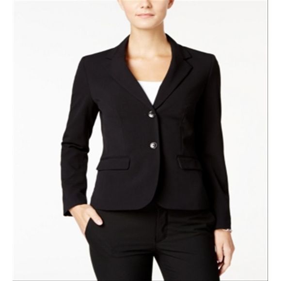 Nine West Jackets & Blazers - Nine West Women's Double Button Wear to Work Jacket Black Size 8